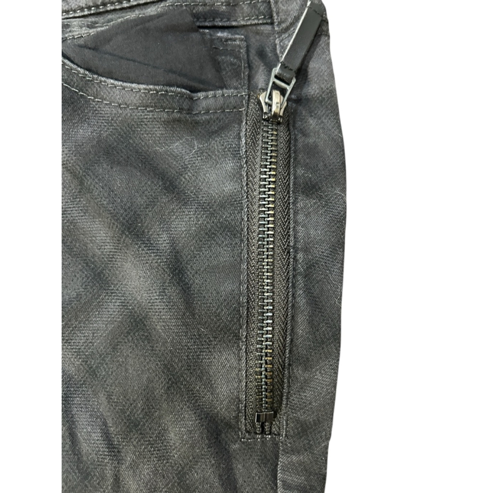 WIT & WISDOM Ab Solution Gray Plaid Skinny Jeans Size 6 - Picture 6 of 9